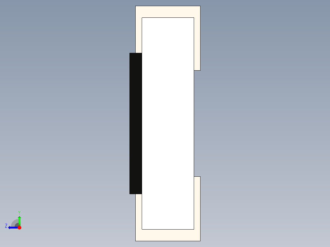 电阻阵列SMD 0805 2x和4x右视图