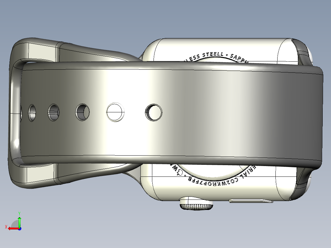 苹果手表 Apple Watch后视图