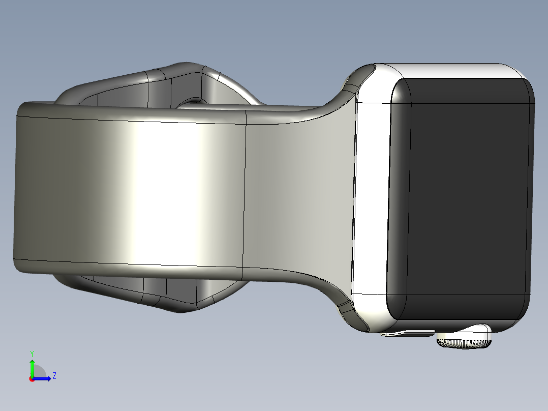 苹果手表 Apple Watch左视图