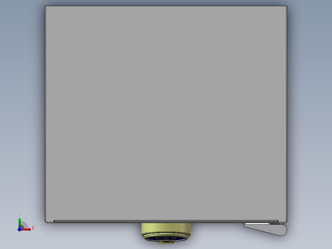 282018防火保险柜前视图