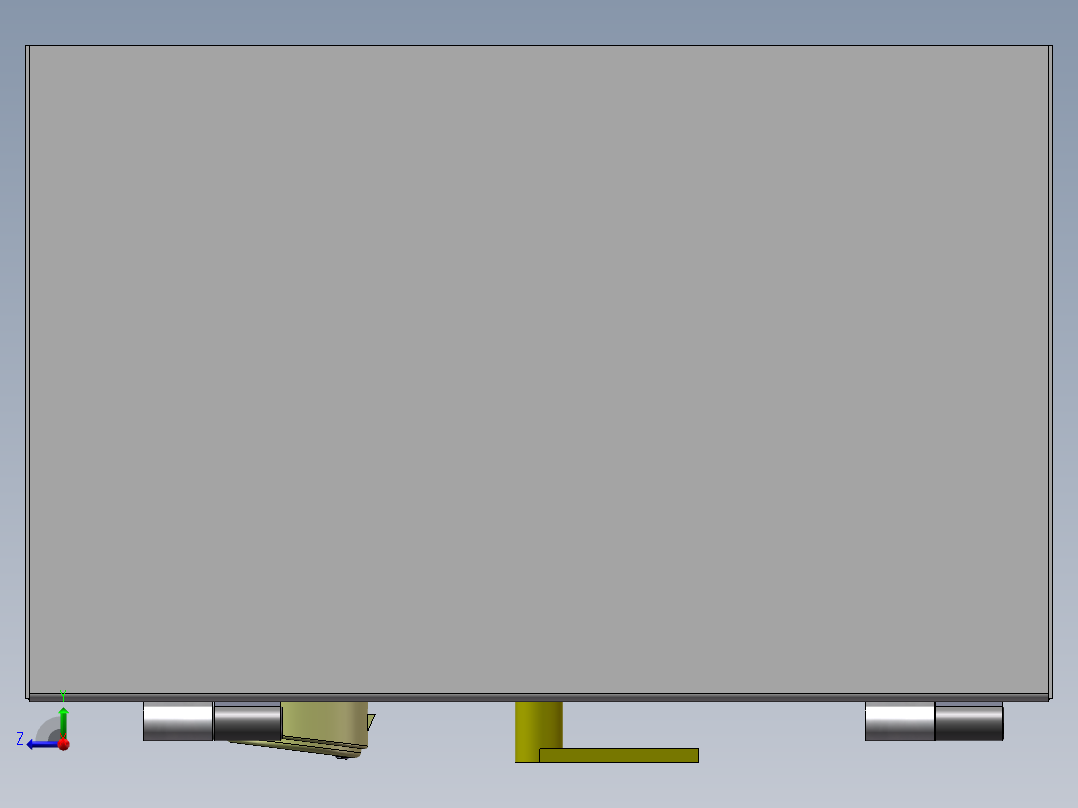 282018防火保险柜右视图