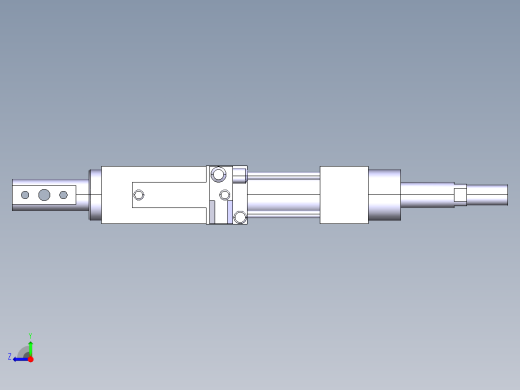 德克斯TUNKERS气缸数模SZK63 T12 A12 Z右视缩略图