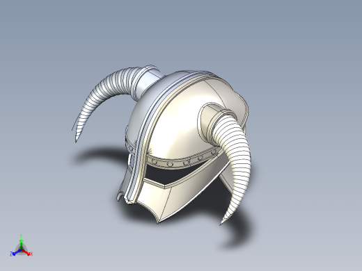 执政官头盔 3D模型