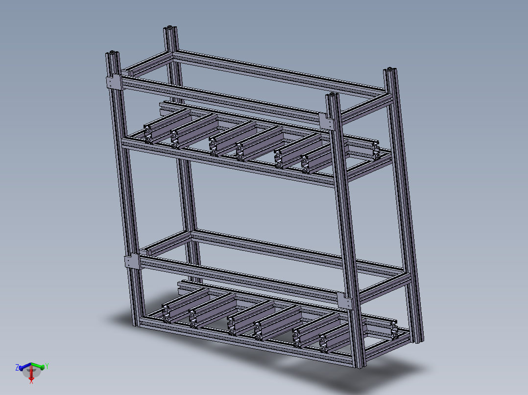 铝型材工业展柜