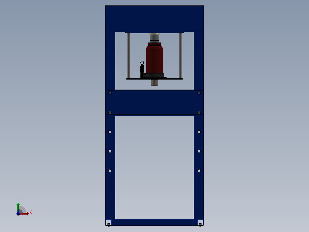 千斤顶(51)前视图