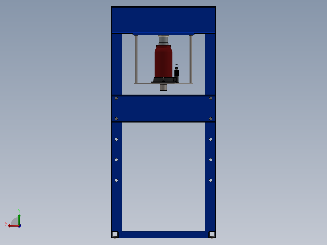 千斤顶(51)后视图