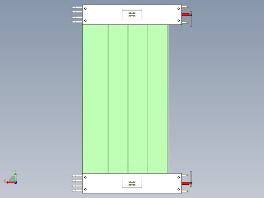 组装防洪板三维后视缩略图