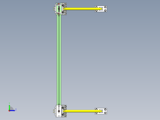 组装防洪板三维左视缩略图