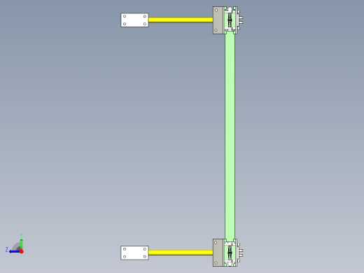 组装防洪板三维右视缩略图