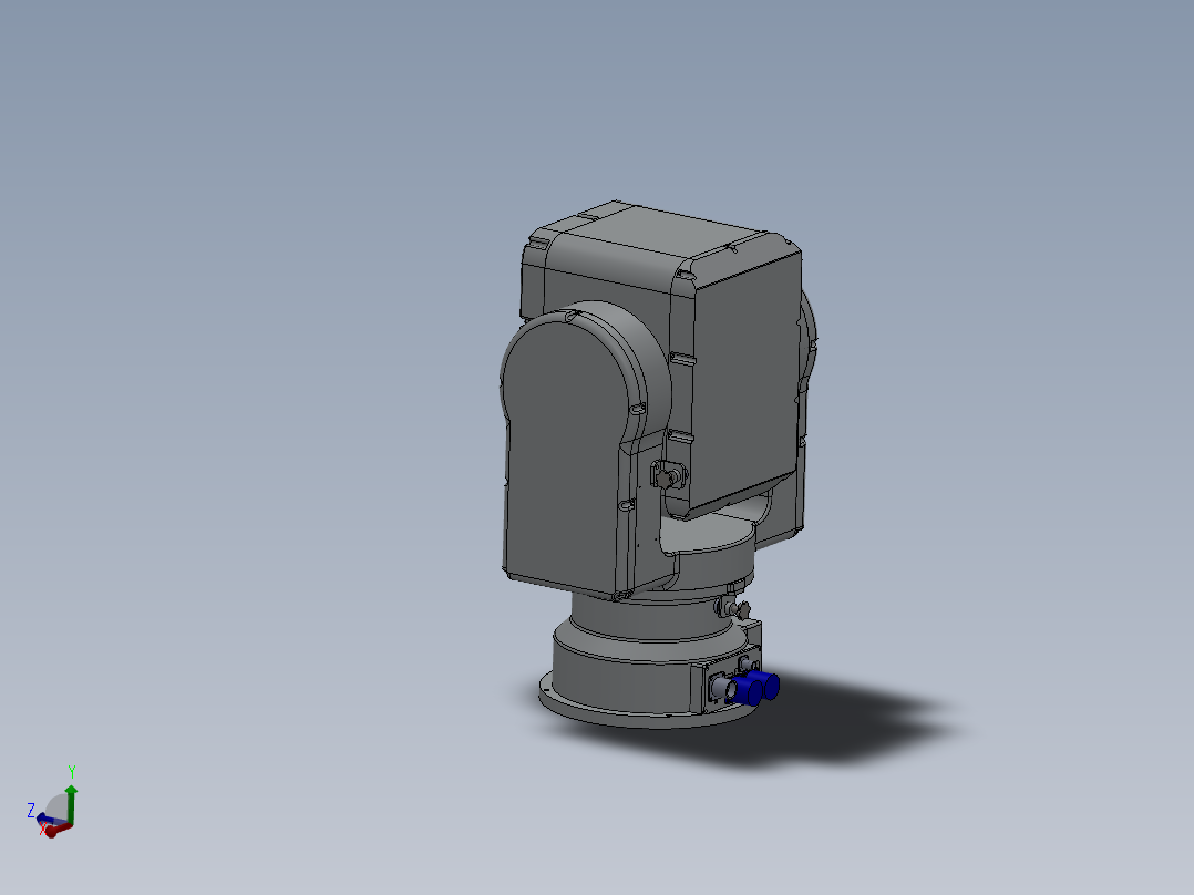 双轴三光转台模型