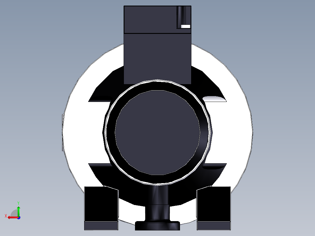 25WZB6-18 增压泵后视图