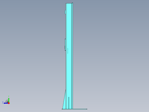 垂直框架结构右视缩略图