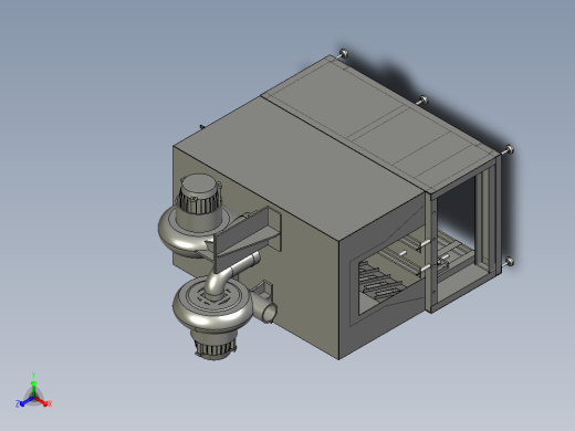M060-转子四段-一段加热箱