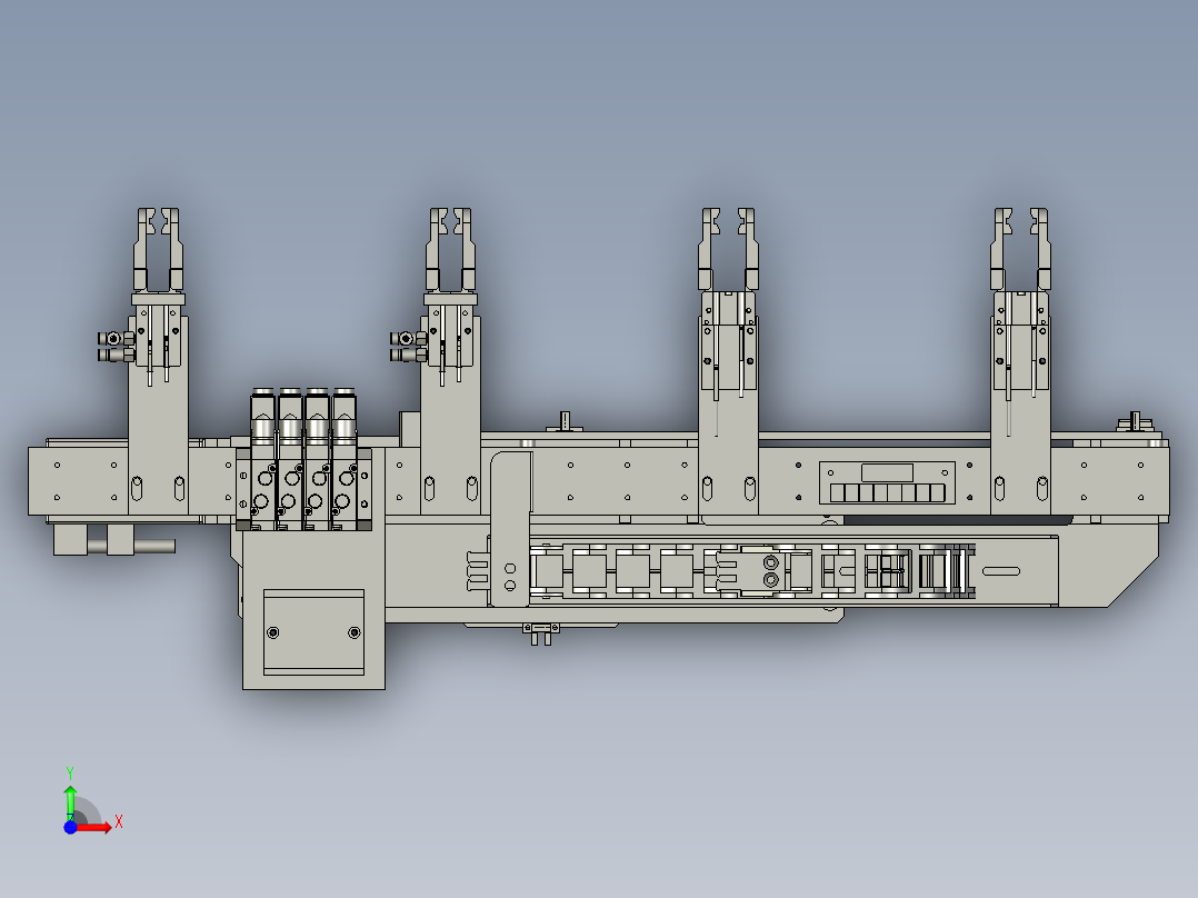 平移输送模组-1-2前视图