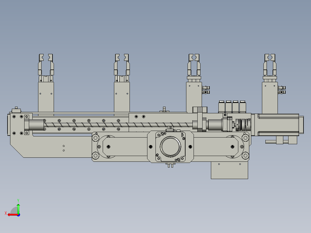 平移输送模组-1-2后视图