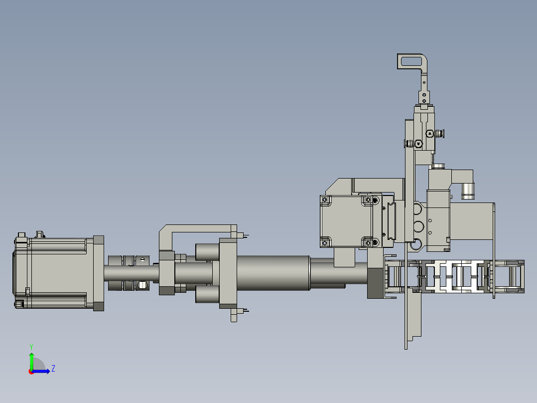 平移输送模组-1-2左视图