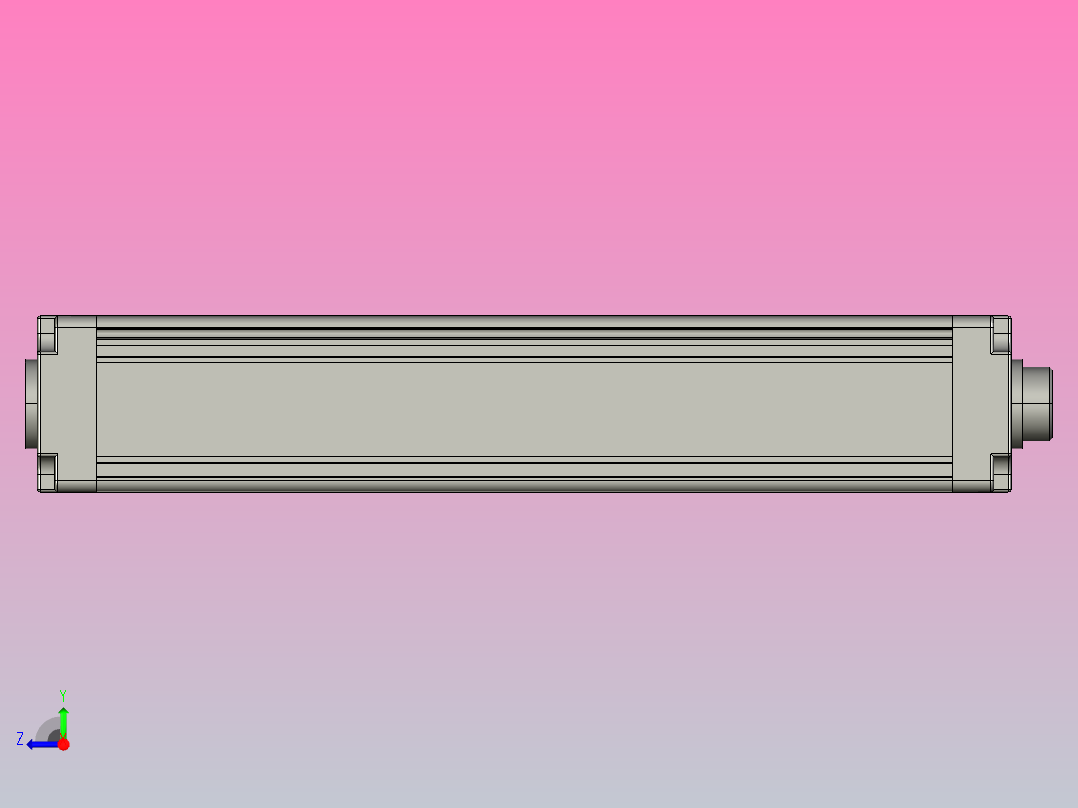 SDE1210 SDE系列10mm安全光栅 安全光幕右视图