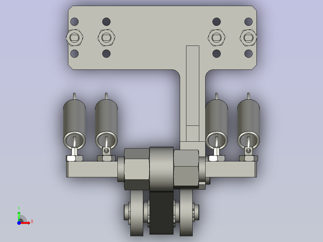 CTR-XG1-01-Q-2-01-00弹簧导向机构前视图