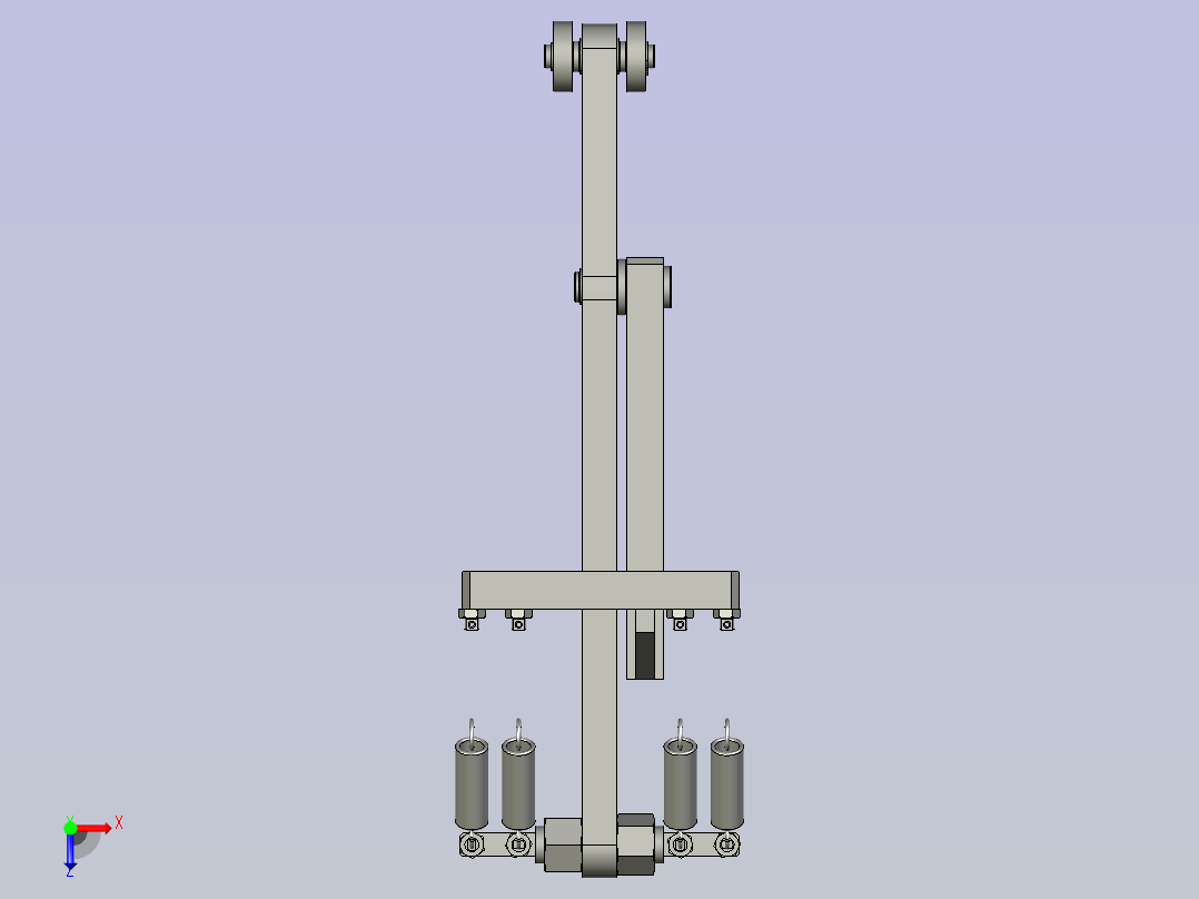 CTR-XG1-01-Q-2-01-00弹簧导向机构俯视图