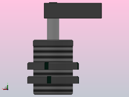 KZG-LG（D）空压全牙型转角缸[KZG-LG50SL×0]后视缩略图