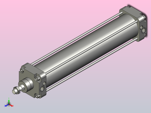 FESTO气缸DNG-100-500-PPV-A---_0_正等轴测缩略图
