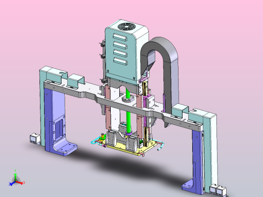 升降机构（电机随动式）