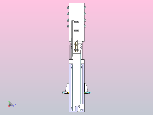 升降机构（电机随动式）左视缩略图