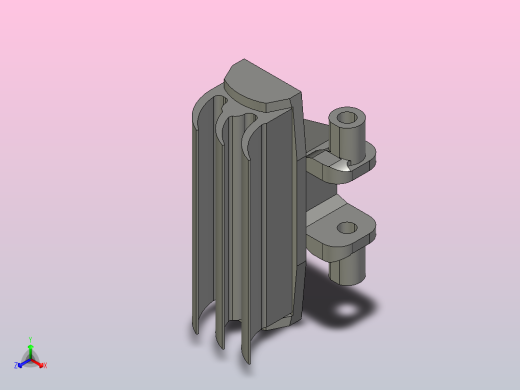 YMTL83C-C1 83宽C型弹性楔链正等轴测缩略图