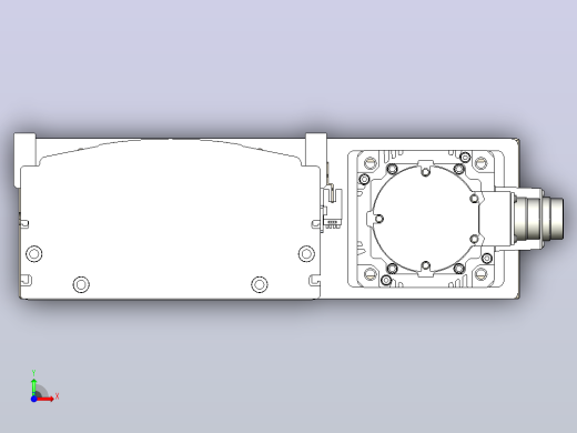 日规模组半封闭丝杆TPA-HNR-220D-3210C-L1400-ML-Y-P1K-N3前视缩略图