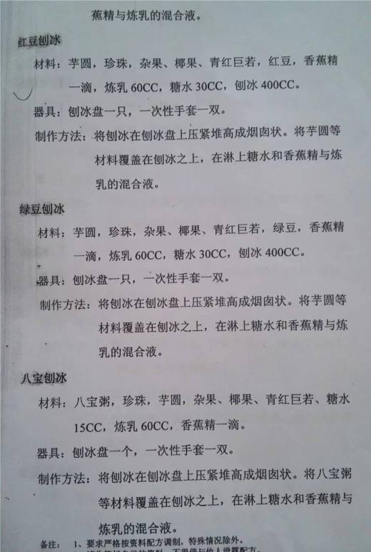 吧台饮品配方缩略图