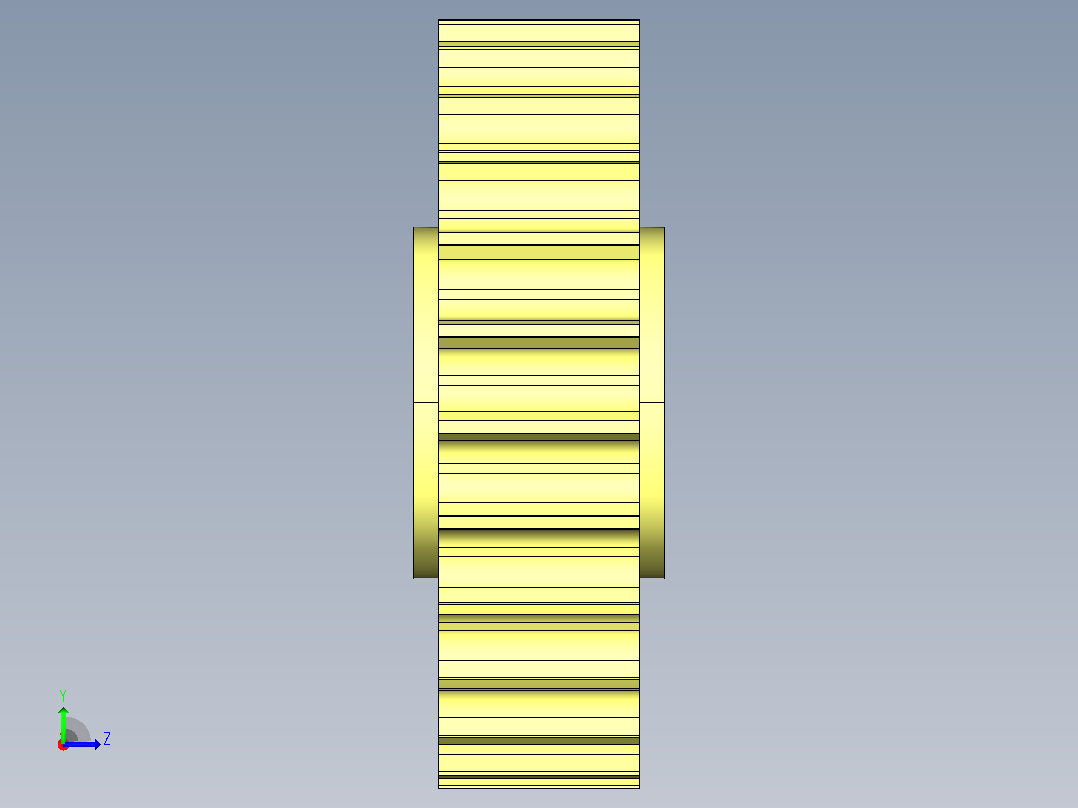JI 812-25T-R40-C1 SS812系列机加工被动轮左视图