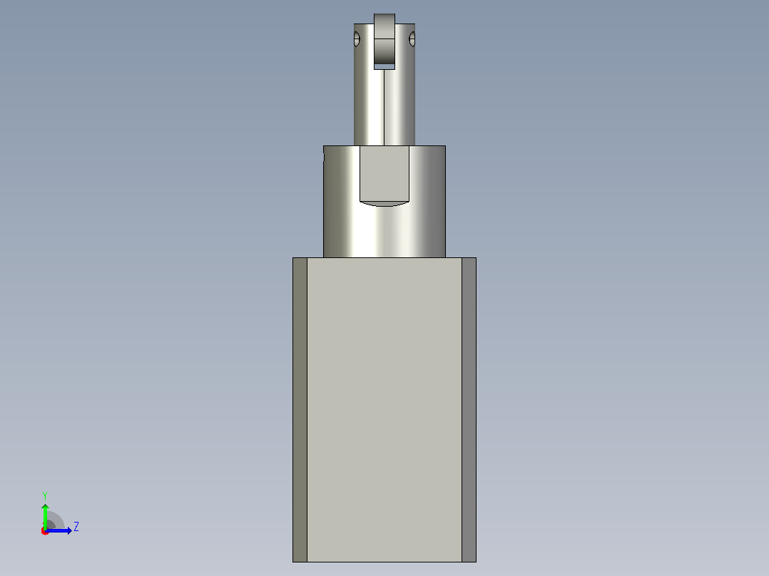 气缸TWQ20x15SR左视图