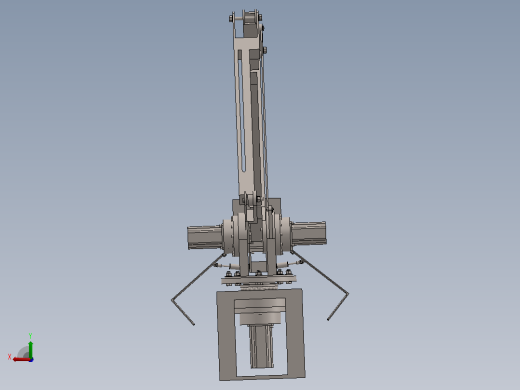 码垛机械手的结构设计sw+CAD+说明书后视缩略图