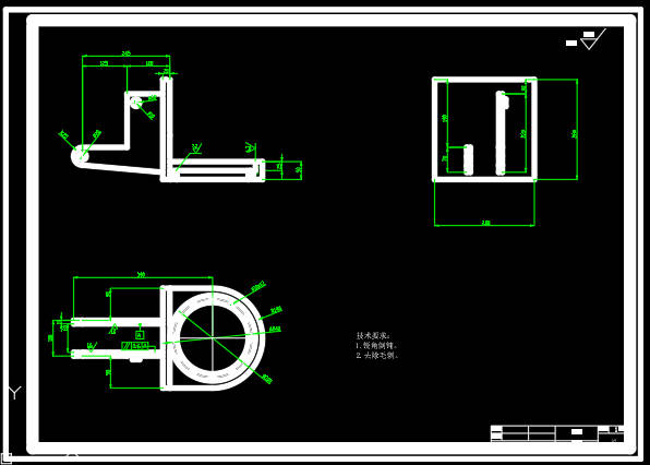 码垛机械手的结构设计sw+CAD+说明书