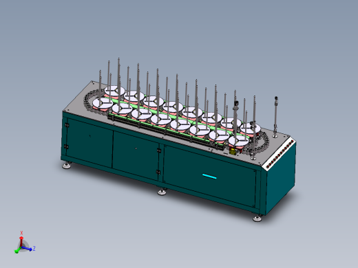 自动化生产线用16工位旋转料仓