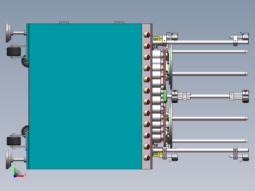 自动化生产线用16工位旋转料仓前视缩略图
