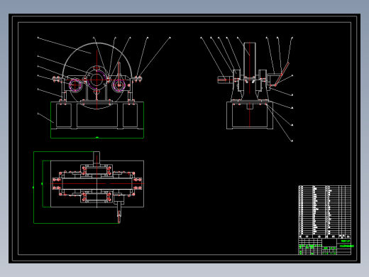盘式制动器CAD套图