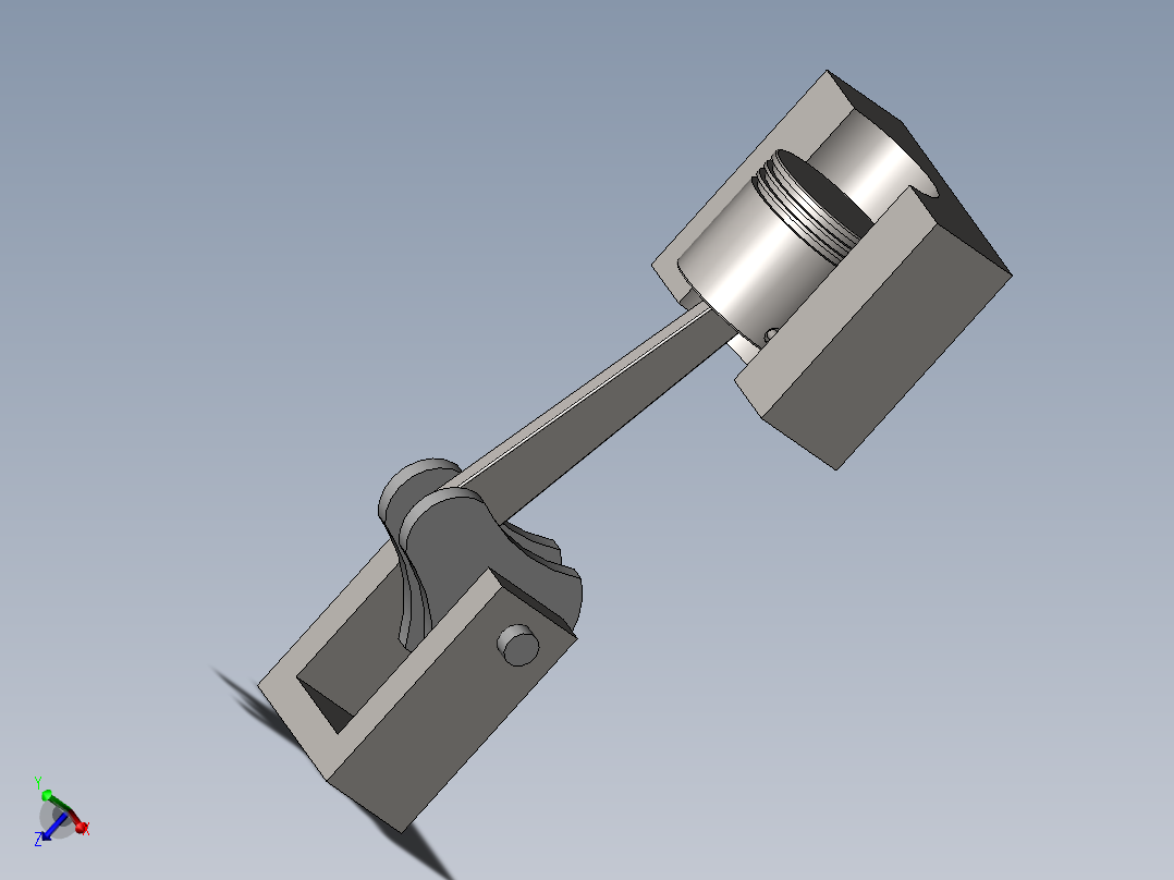 单缸内燃机+运动仿真