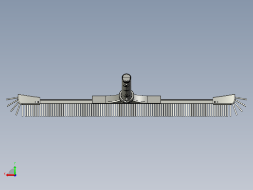游泳池清洁工具加长刷子后视缩略图