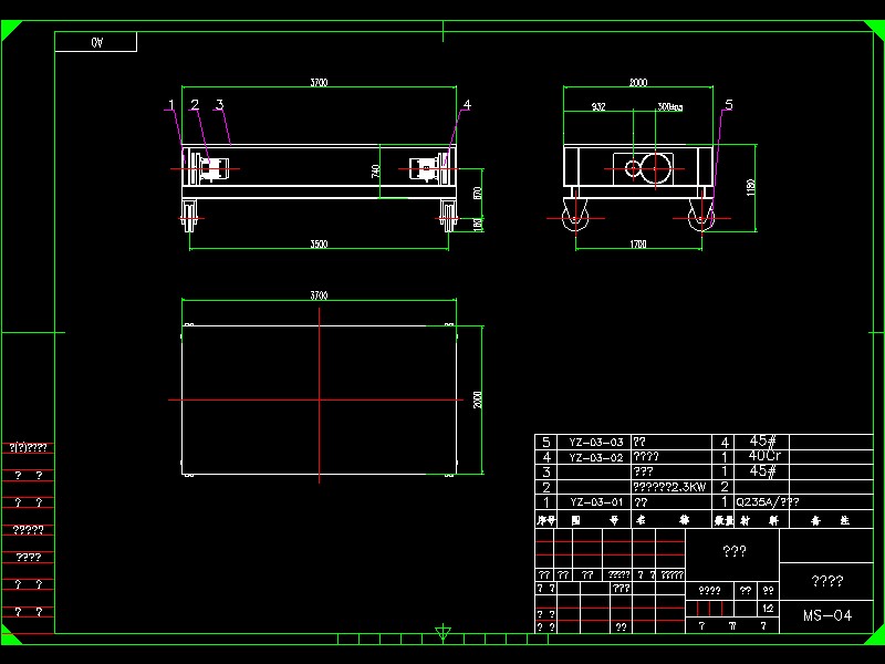 Q009-80t门式起重机设计