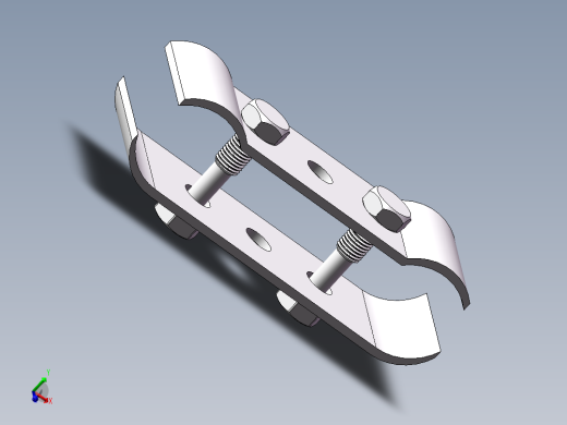 精益管接头3d图纸 流利条型材连接件3d 精益管工作台标准件3d模型