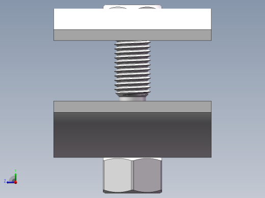 精益管接头3d图纸 流利条型材连接件3d 精益管工作台标准件3d模型右视缩略图