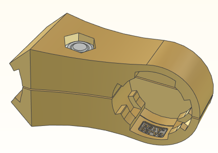 精益管接头3d图纸 流利条型材连接件3d 精益管工作台标准件3d模型缩略图