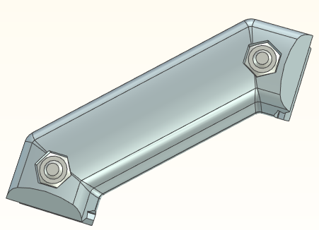 精益管接头3d图纸 流利条型材连接件3d 精益管工作台标准件3d模型