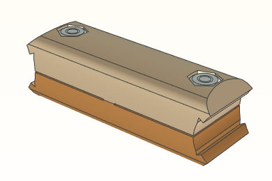 精益管接头3d图纸 流利条型材连接件3d 精益管工作台标准件3d模型