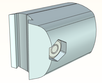 精益管接头3d图纸 流利条型材连接件3d 精益管工作台标准件3d模型