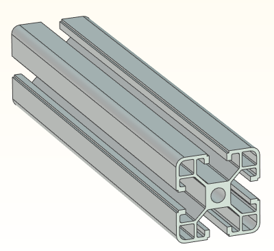 精益管接头3d图纸 流利条型材连接件3d 精益管工作台标准件3d模型