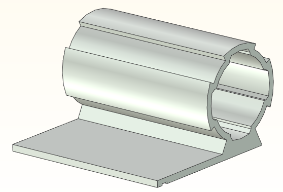 精益管接头3d图纸 流利条型材连接件3d 精益管工作台标准件3d模型