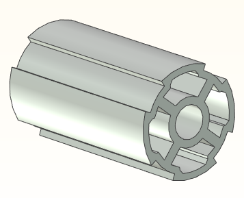 精益管接头3d图纸 流利条型材连接件3d 精益管工作台标准件3d模型