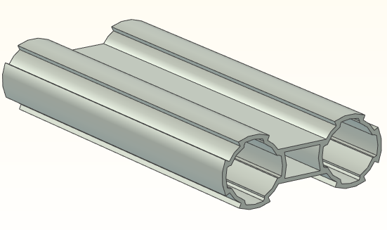 精益管接头3d图纸 流利条型材连接件3d 精益管工作台标准件3d模型